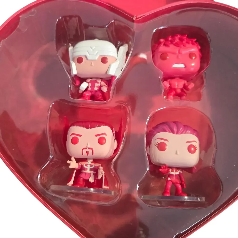 Funko‎ Pocket Pop! Walmart Exclusive Marvel Valentine’s 4 Pack Figures